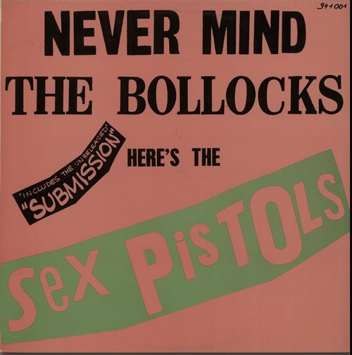 Sex Pistols Never Mind The Bollocks French vinyl LP album (LP